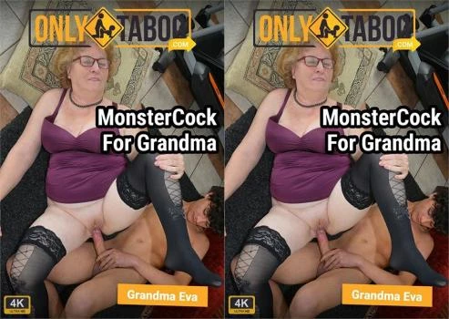 Monster Cock For Grandma - Grandma Eva (Big Tits, Sex For Money) [2023 | FullHD]