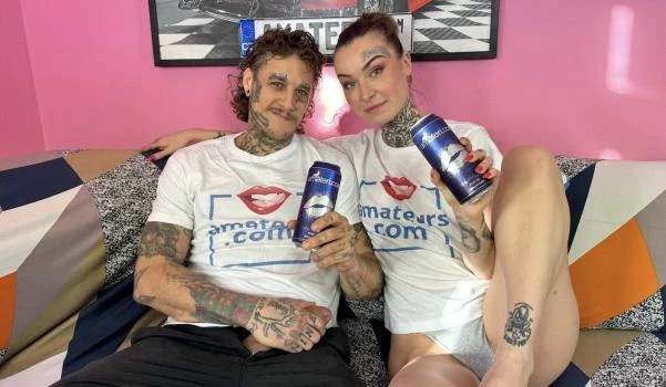 Tattooed amateur couple loves it hard - E70 - Tabitha Poison (Gangbang Creampie) [2024 | FullHD]