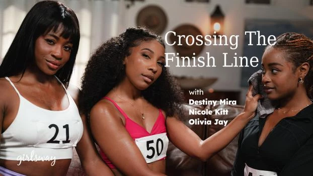 Crossing The Finish Line - Nicole Kitt, Destiny Mira, Olivia Jay (She Seduced Me, Big Natural Tits) [2024 | FullHD]